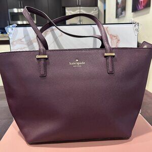 Kate Spade Burgundy Leather Bag